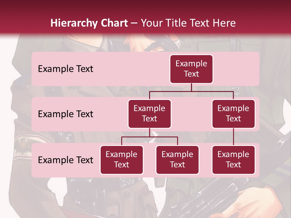 A Couple Of People In Military Uniforms Holding Guns PowerPoint Template