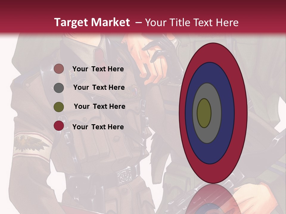 A Couple Of People In Military Uniforms Holding Guns PowerPoint Template