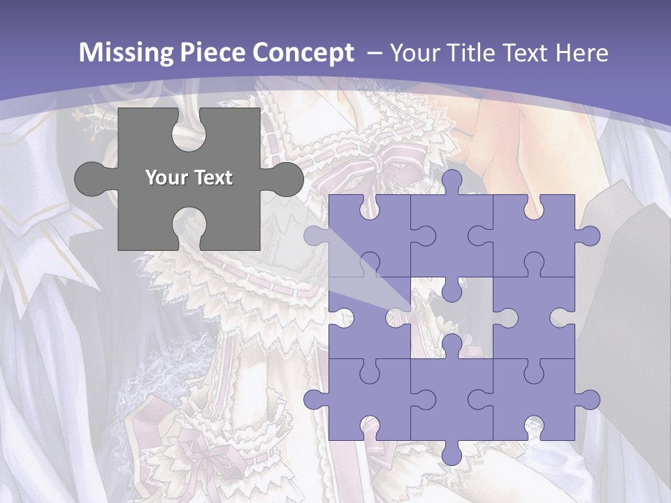 A Woman Sitting On A Chair In Front Of A Curtain PowerPoint Template