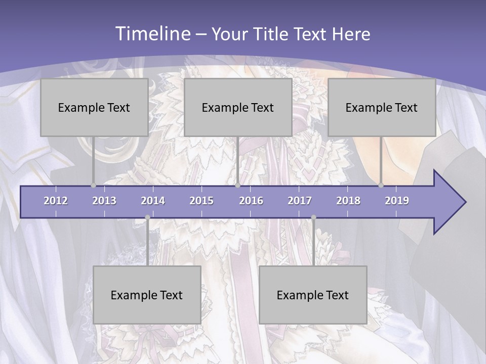 A Woman Sitting On A Chair In Front Of A Curtain PowerPoint Template