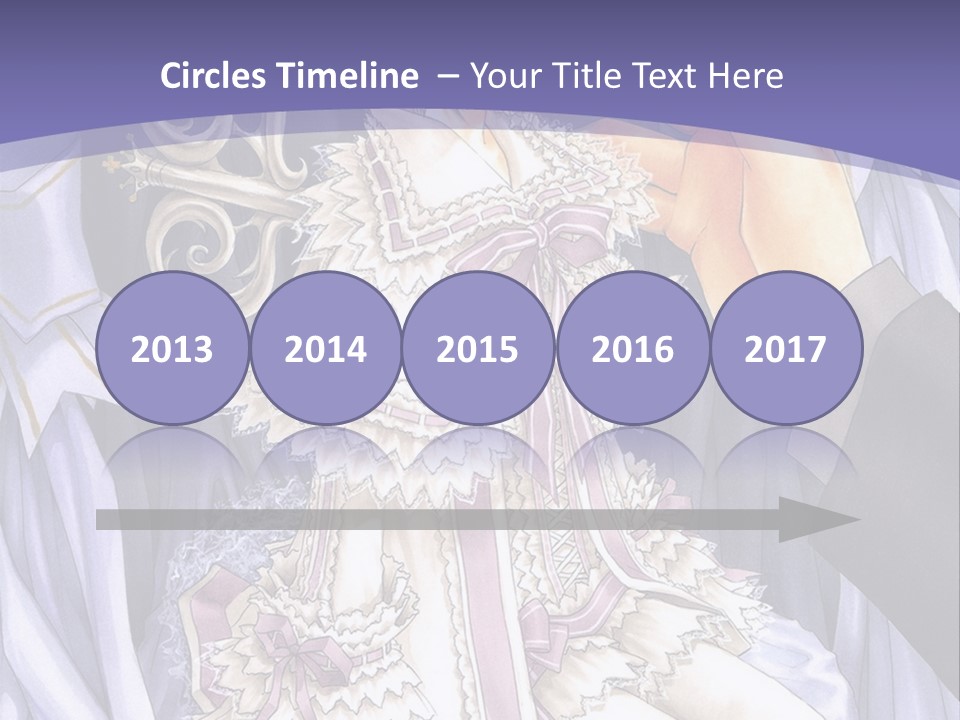 A Woman Sitting On A Chair In Front Of A Curtain PowerPoint Template