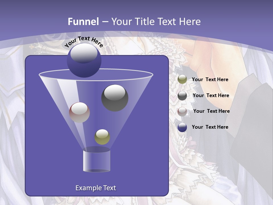 A Woman Sitting On A Chair In Front Of A Curtain PowerPoint Template