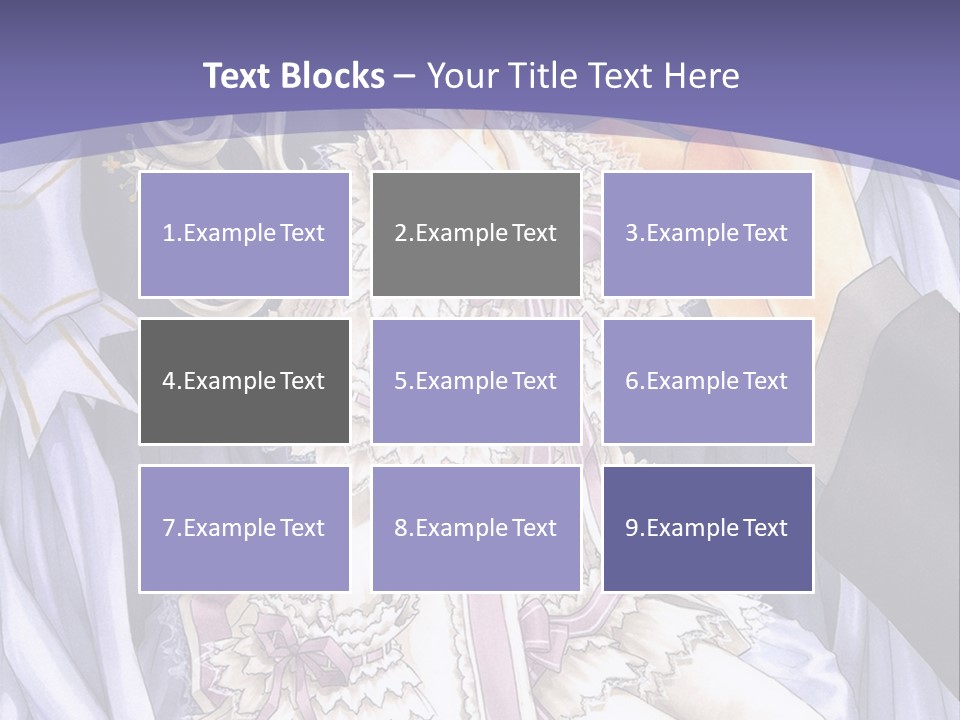 A Woman Sitting On A Chair In Front Of A Curtain PowerPoint Template