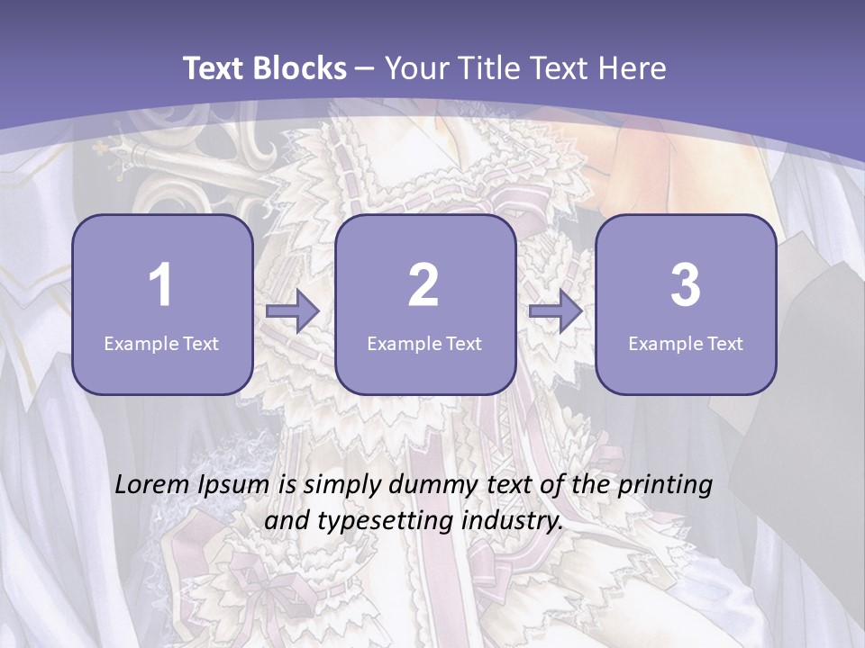 A Woman Sitting On A Chair In Front Of A Curtain PowerPoint Template