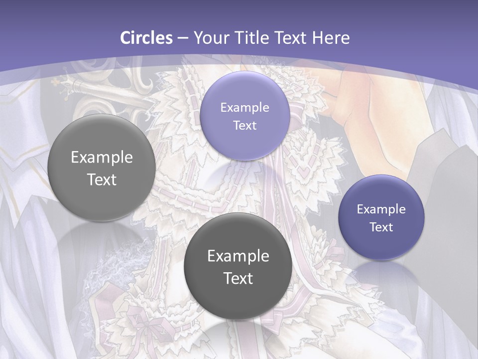 A Woman Sitting On A Chair In Front Of A Curtain PowerPoint Template