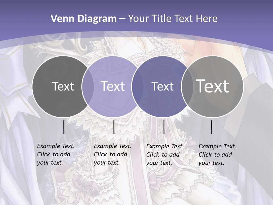 A Woman Sitting On A Chair In Front Of A Curtain PowerPoint Template