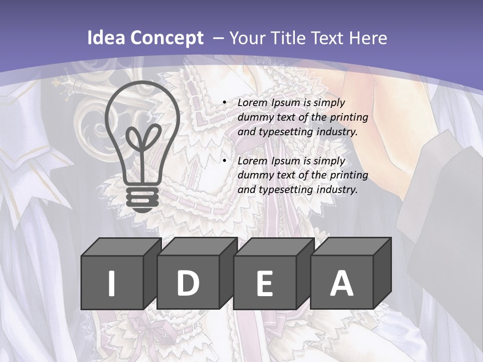 A Woman Sitting On A Chair In Front Of A Curtain PowerPoint Template