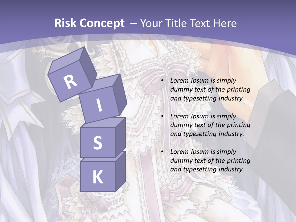 A Woman Sitting On A Chair In Front Of A Curtain PowerPoint Template