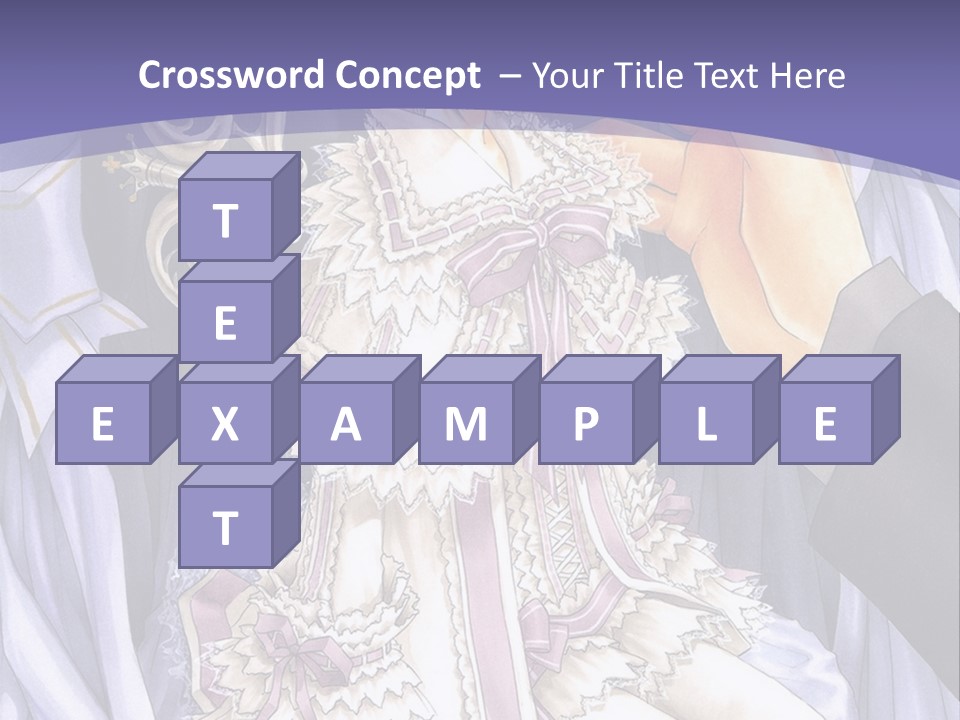 A Woman Sitting On A Chair In Front Of A Curtain PowerPoint Template