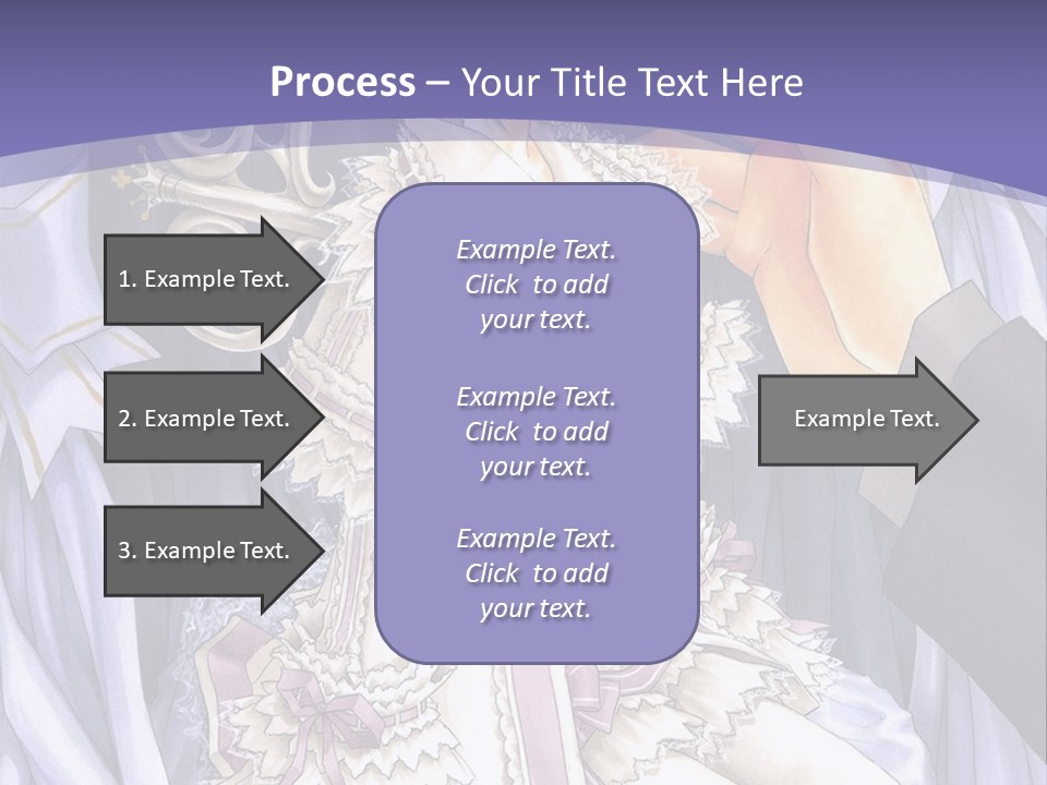 A Woman Sitting On A Chair In Front Of A Curtain PowerPoint Template