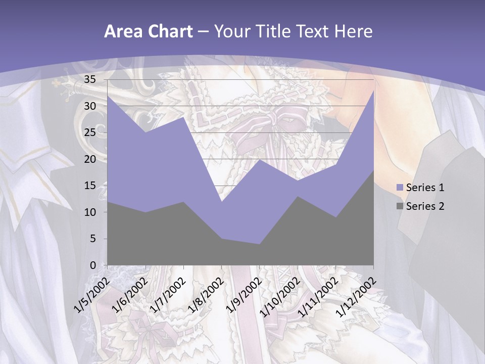 A Woman Sitting On A Chair In Front Of A Curtain PowerPoint Template
