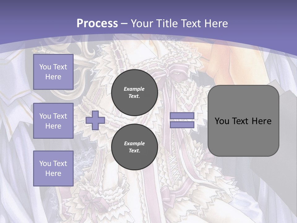 A Woman Sitting On A Chair In Front Of A Curtain PowerPoint Template