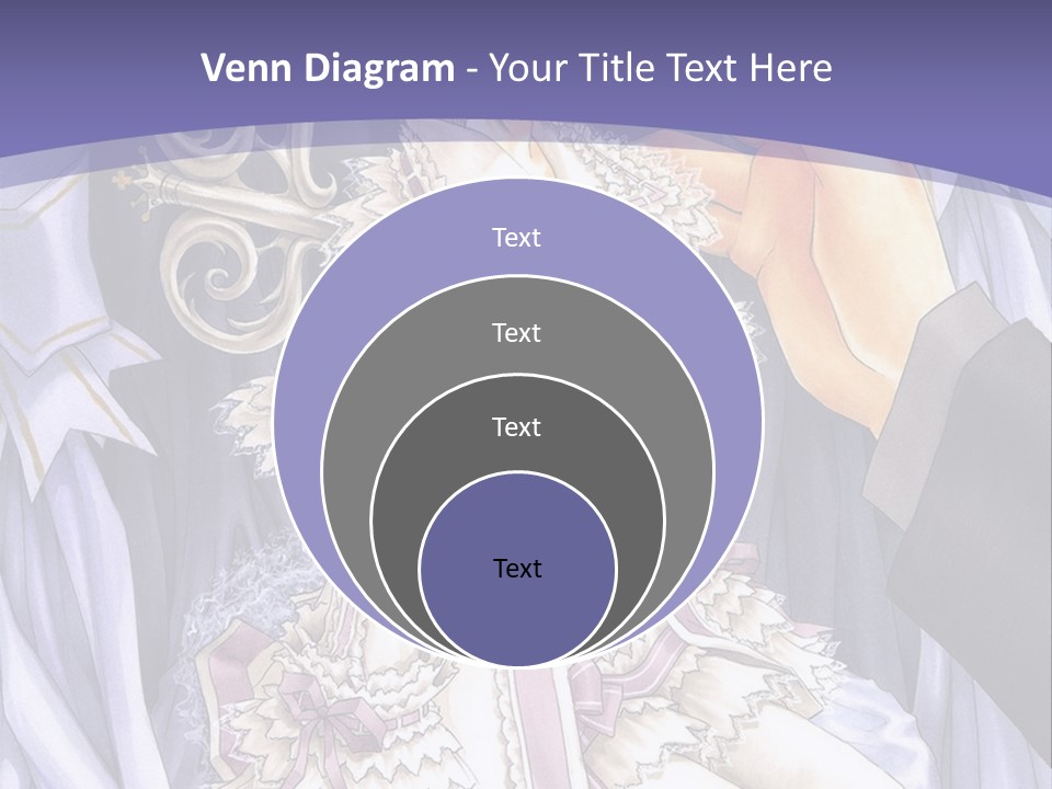 A Woman Sitting On A Chair In Front Of A Curtain PowerPoint Template