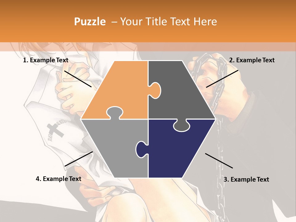 A Man And A Woman Sitting Next To Each Other PowerPoint Template