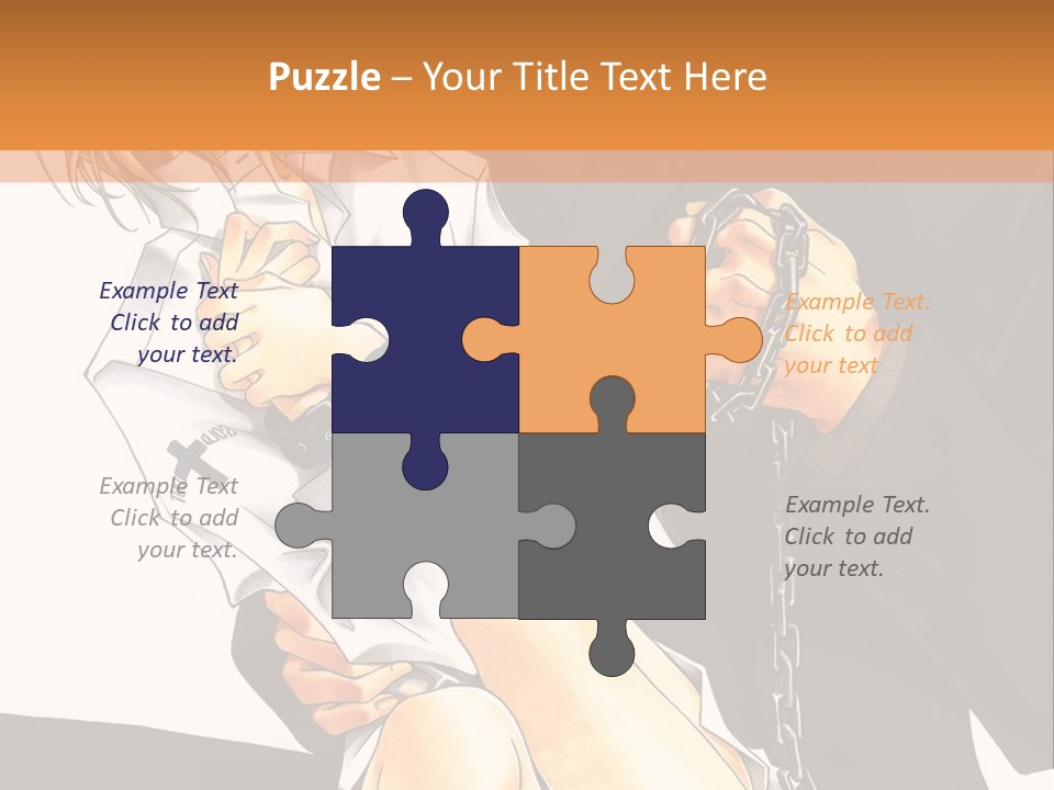 A Man And A Woman Sitting Next To Each Other PowerPoint Template