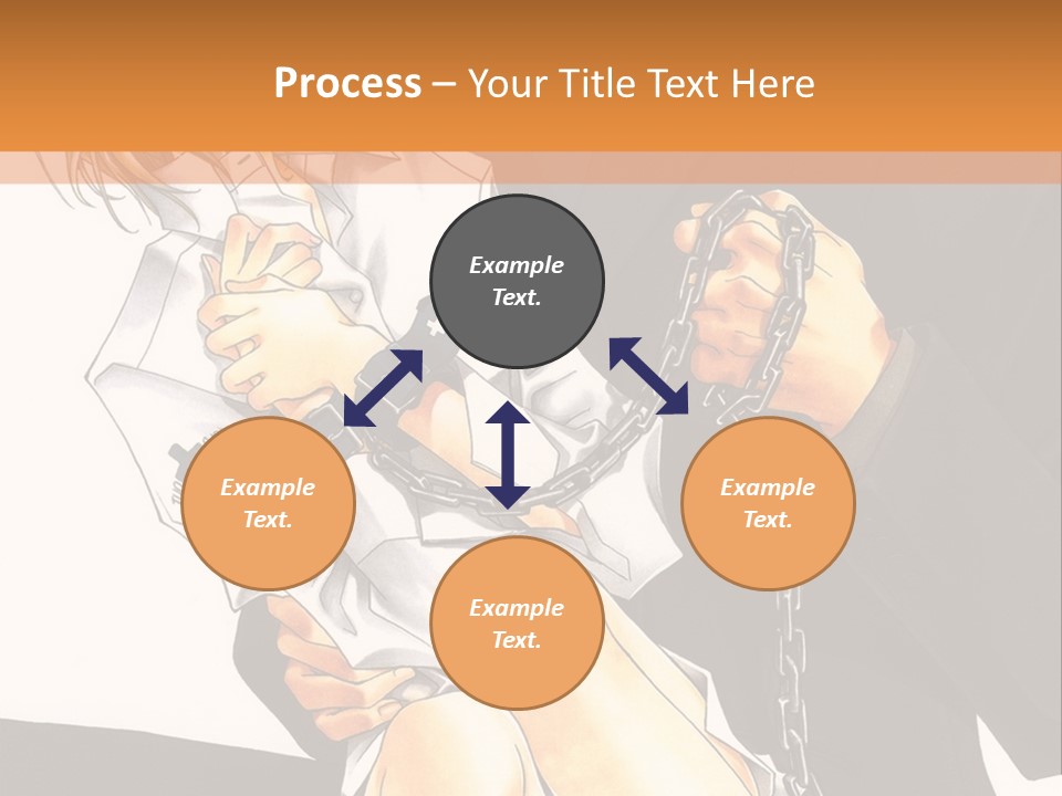 A Man And A Woman Sitting Next To Each Other PowerPoint Template