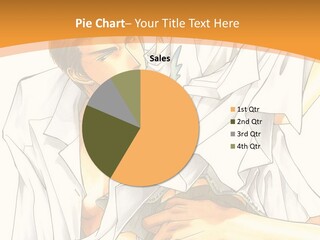 A Couple Of People Sitting Next To Each Other PowerPoint Template