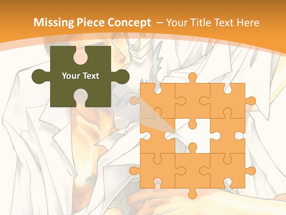 A Couple Of People Sitting Next To Each Other PowerPoint Template