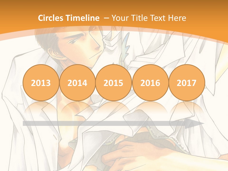 A Couple Of People Sitting Next To Each Other PowerPoint Template