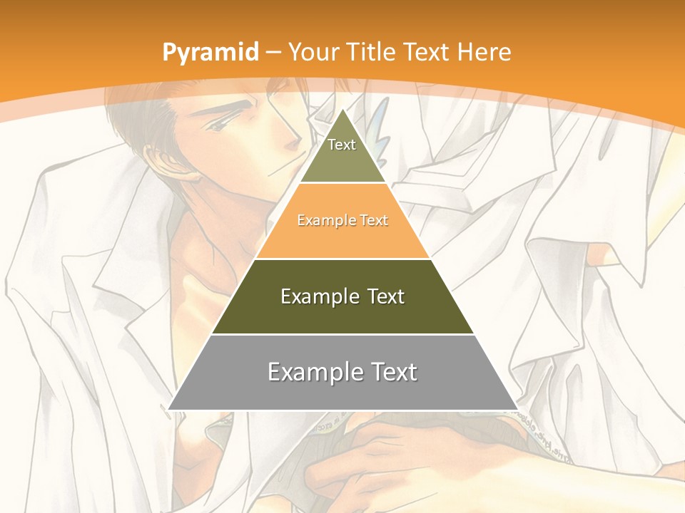 A Couple Of People Sitting Next To Each Other PowerPoint Template