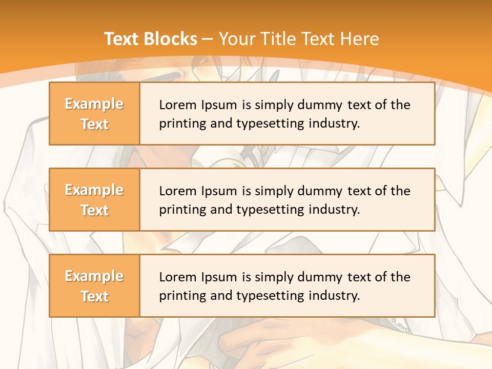 A Couple Of People Sitting Next To Each Other PowerPoint Template