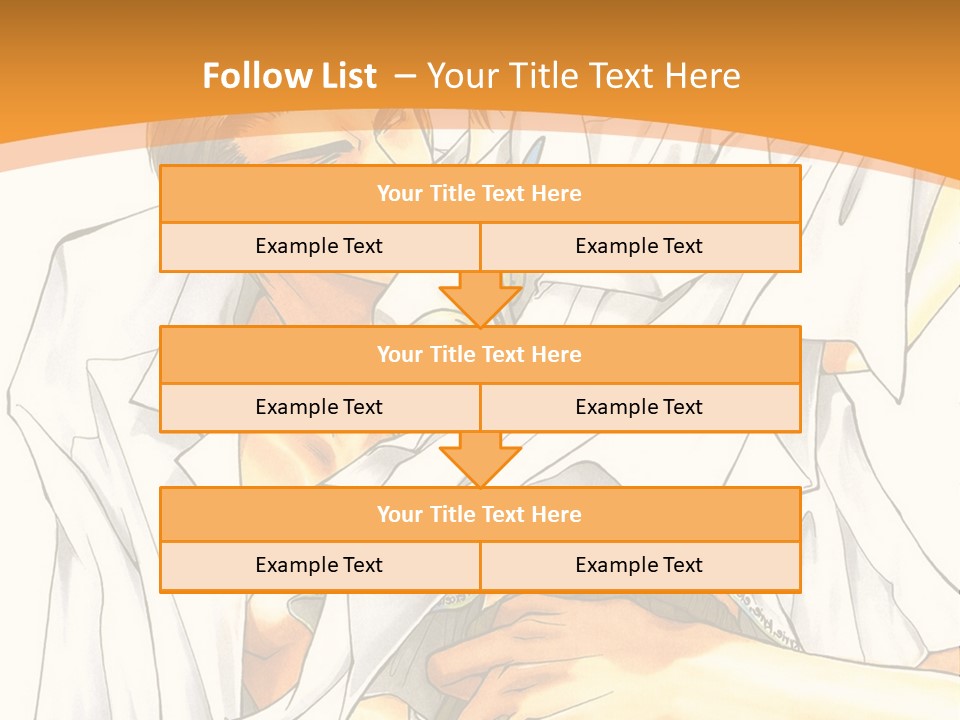 A Couple Of People Sitting Next To Each Other PowerPoint Template