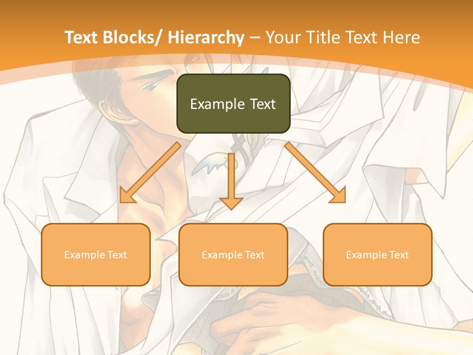 A Couple Of People Sitting Next To Each Other PowerPoint Template