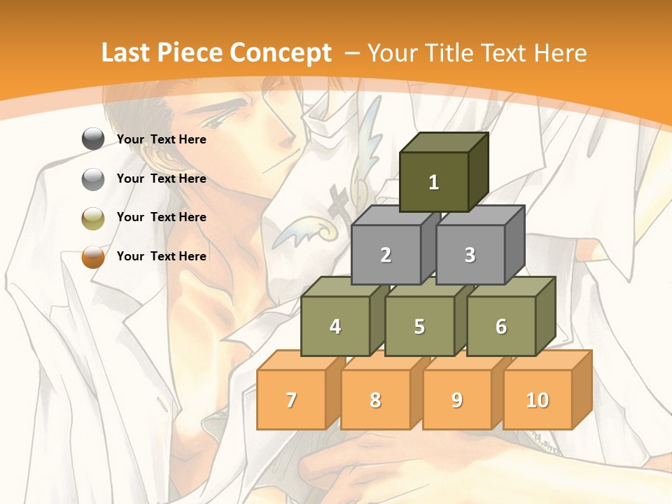 A Couple Of People Sitting Next To Each Other PowerPoint Template