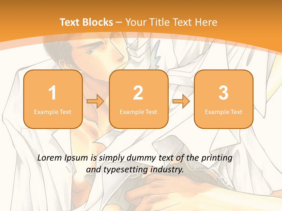 A Couple Of People Sitting Next To Each Other PowerPoint Template