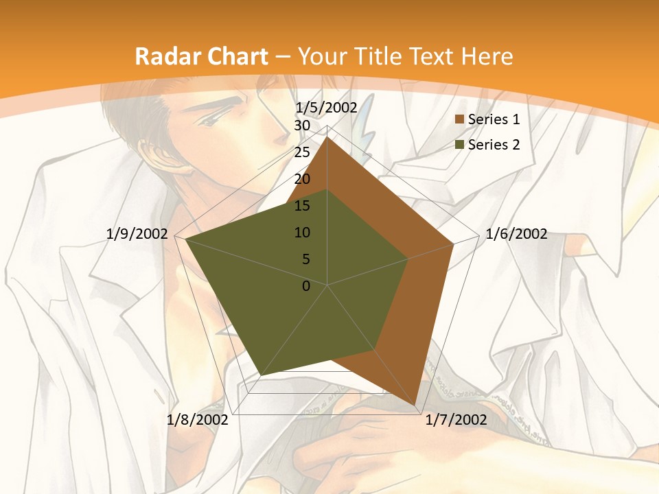 A Couple Of People Sitting Next To Each Other PowerPoint Template