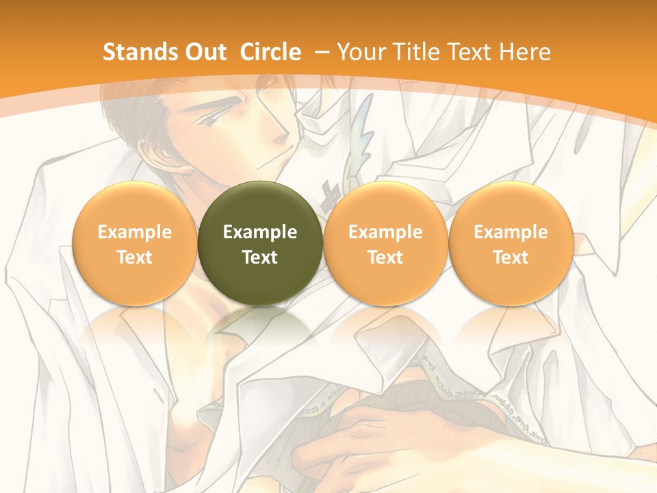 A Couple Of People Sitting Next To Each Other PowerPoint Template