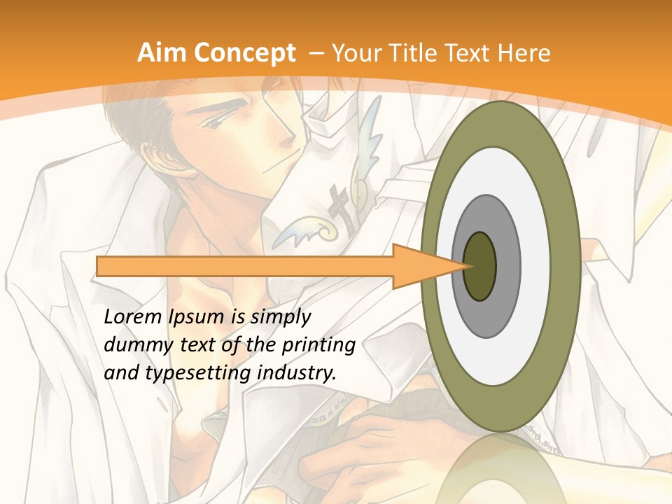 A Couple Of People Sitting Next To Each Other PowerPoint Template