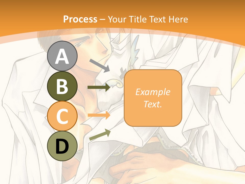 A Couple Of People Sitting Next To Each Other PowerPoint Template