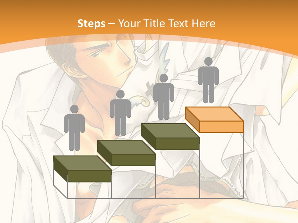 A Couple Of People Sitting Next To Each Other PowerPoint Template