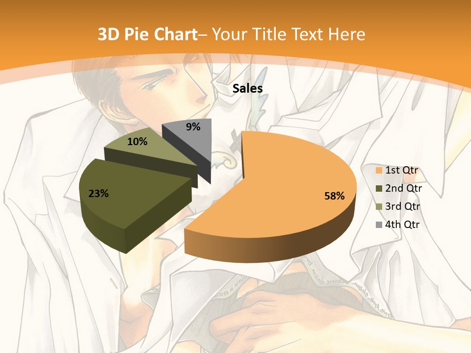 A Couple Of People Sitting Next To Each Other PowerPoint Template
