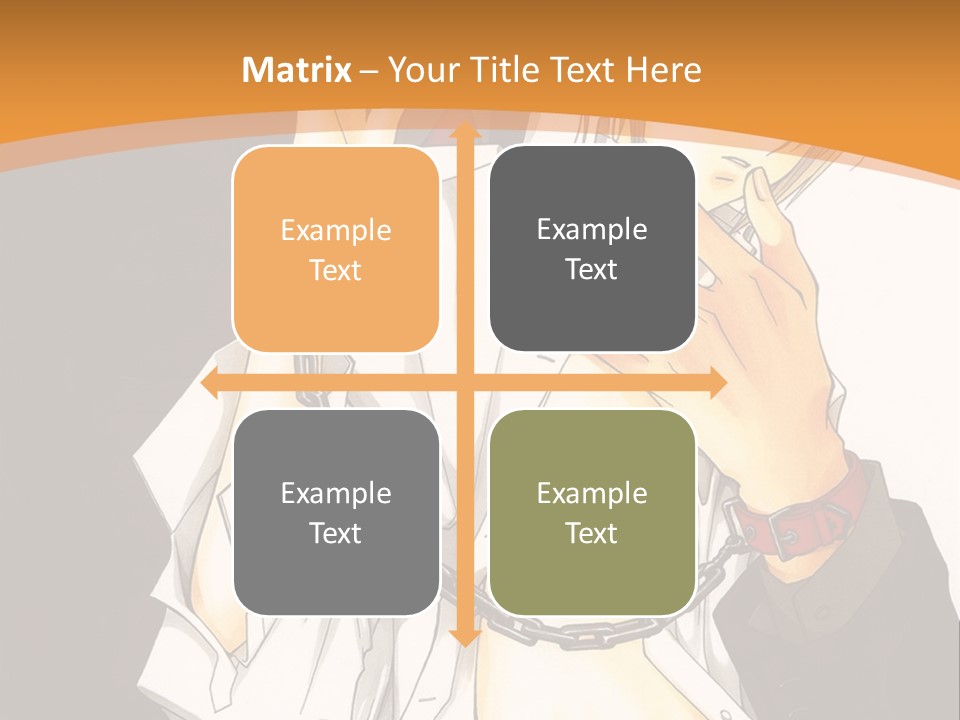 A Man And A Woman Kissing In Front Of A Brown Background PowerPoint Template