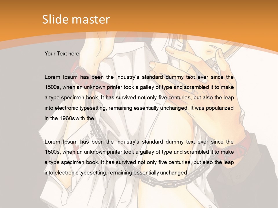 A Man And A Woman Kissing In Front Of A Brown Background PowerPoint Template