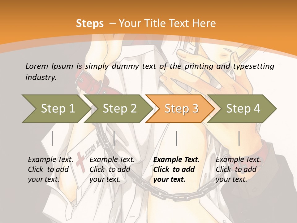 A Man And A Woman Kissing In Front Of A Brown Background PowerPoint Template