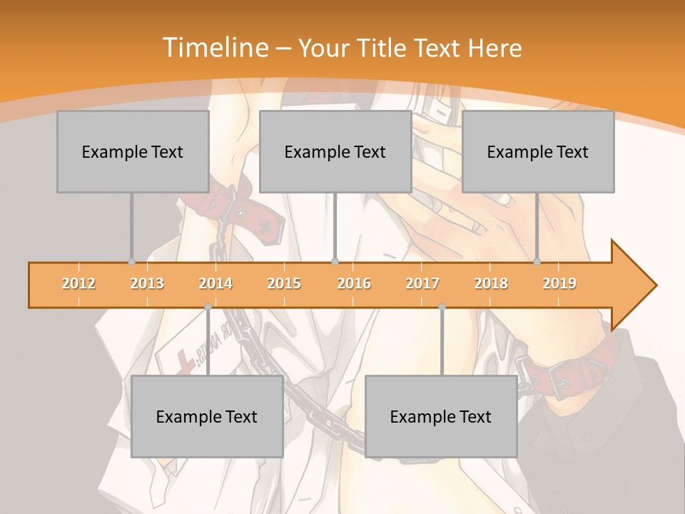 A Man And A Woman Kissing In Front Of A Brown Background PowerPoint Template