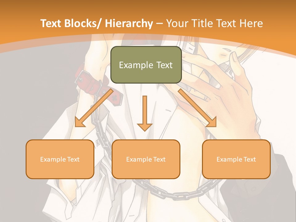 A Man And A Woman Kissing In Front Of A Brown Background PowerPoint Template