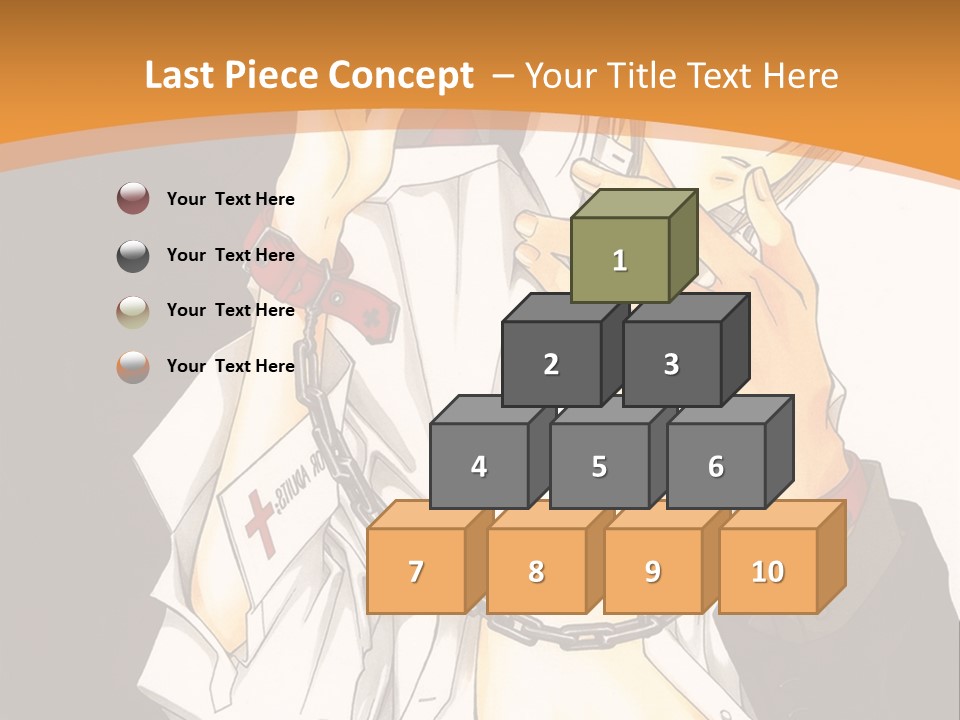 A Man And A Woman Kissing In Front Of A Brown Background PowerPoint Template