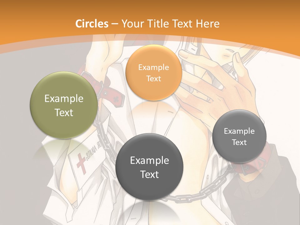 A Man And A Woman Kissing In Front Of A Brown Background PowerPoint Template