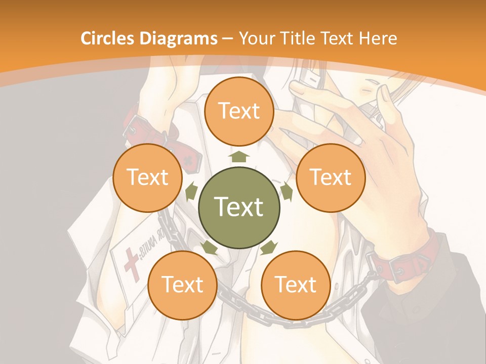 A Man And A Woman Kissing In Front Of A Brown Background PowerPoint Template