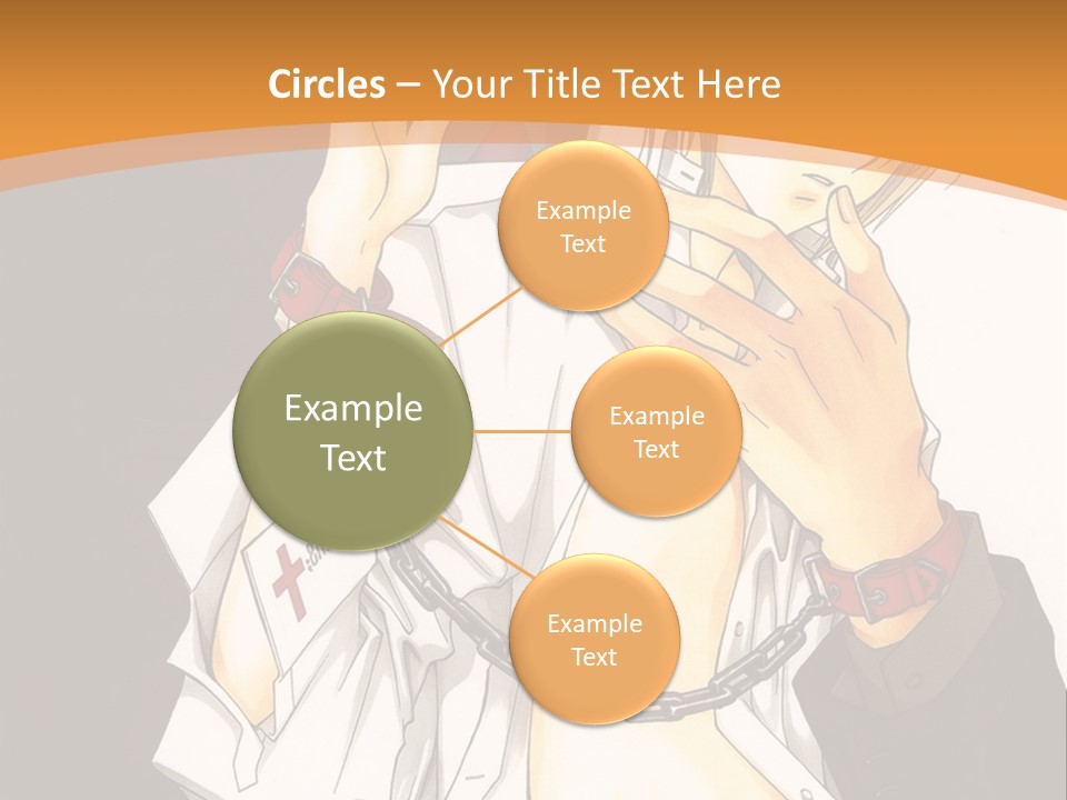 A Man And A Woman Kissing In Front Of A Brown Background PowerPoint Template