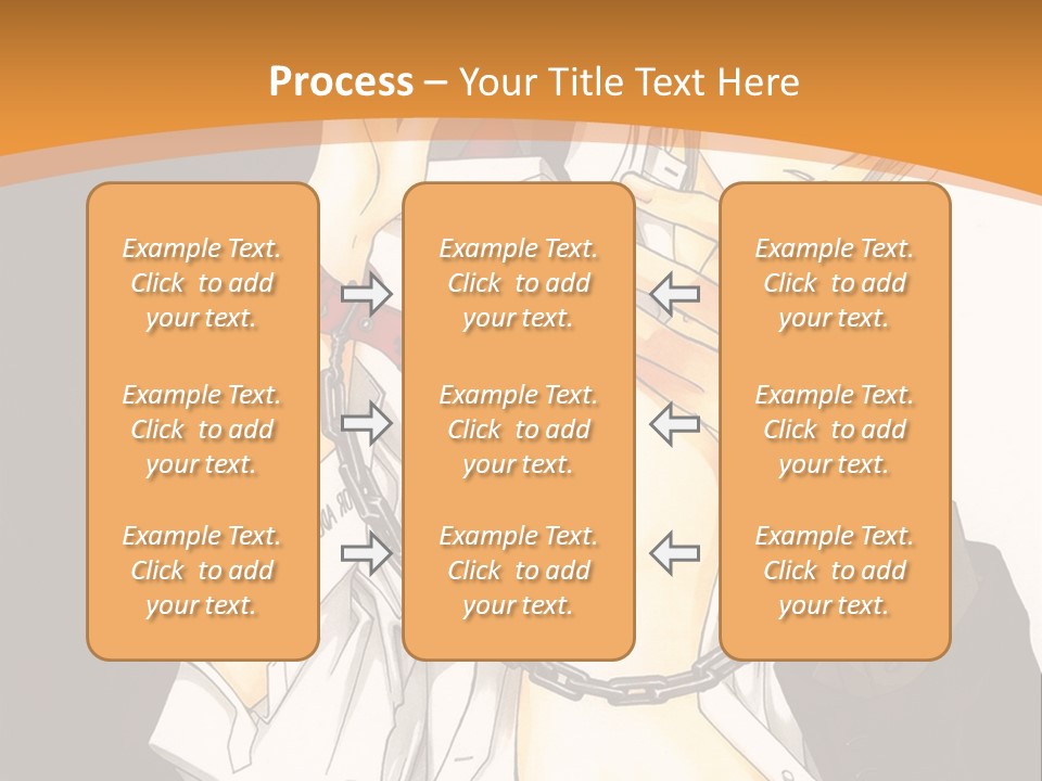 A Man And A Woman Kissing In Front Of A Brown Background PowerPoint Template