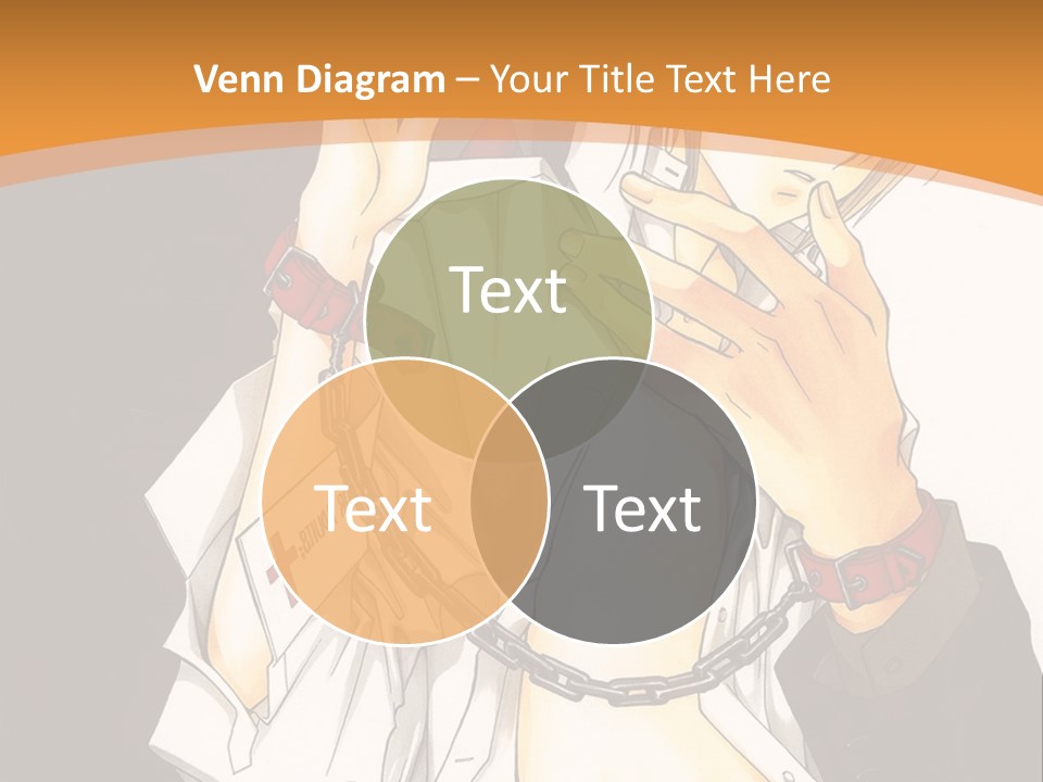 A Man And A Woman Kissing In Front Of A Brown Background PowerPoint Template