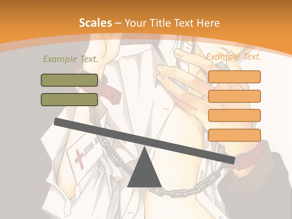 A Man And A Woman Kissing In Front Of A Brown Background PowerPoint Template