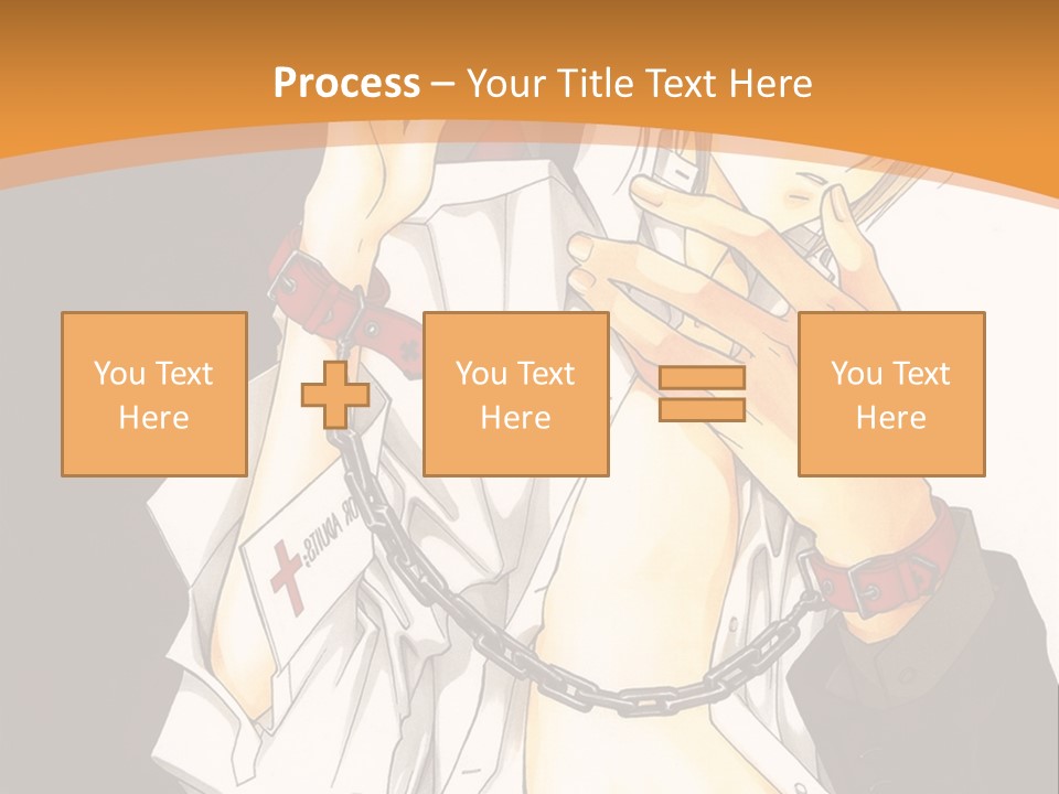 A Man And A Woman Kissing In Front Of A Brown Background PowerPoint Template