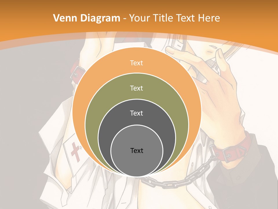 A Man And A Woman Kissing In Front Of A Brown Background PowerPoint Template