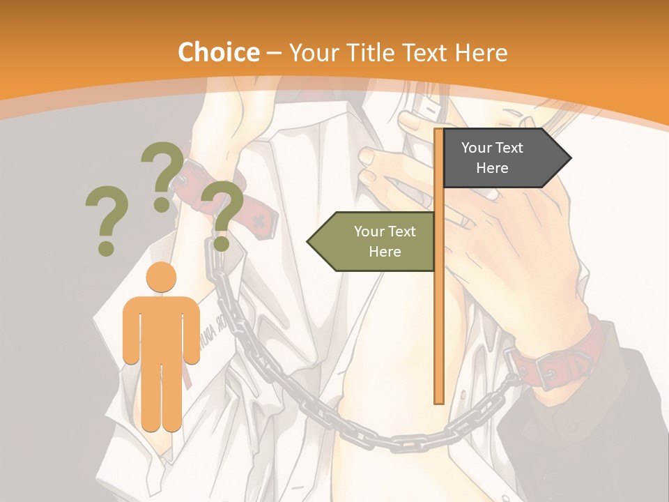 A Man And A Woman Kissing In Front Of A Brown Background PowerPoint Template